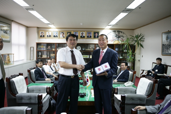 중국 무순시 총공회 및 한국노총부천지부 접견 - 10