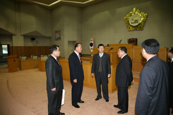 중국 무순시 대표단 방문 - 4