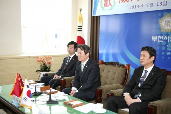 중국 위해시 청년연합회 접견 - 2