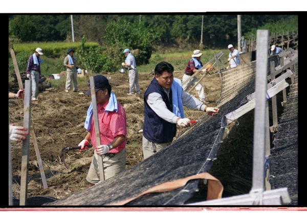 전북 무주군 수해지역 방문 - 22