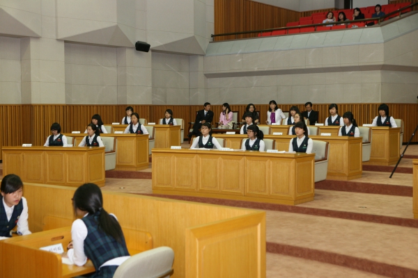 부천여중학교 2009년도 중학교 모의의회 경연대회 - 26