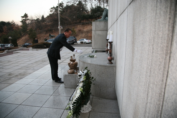 2008. 신년 현충탑 참배