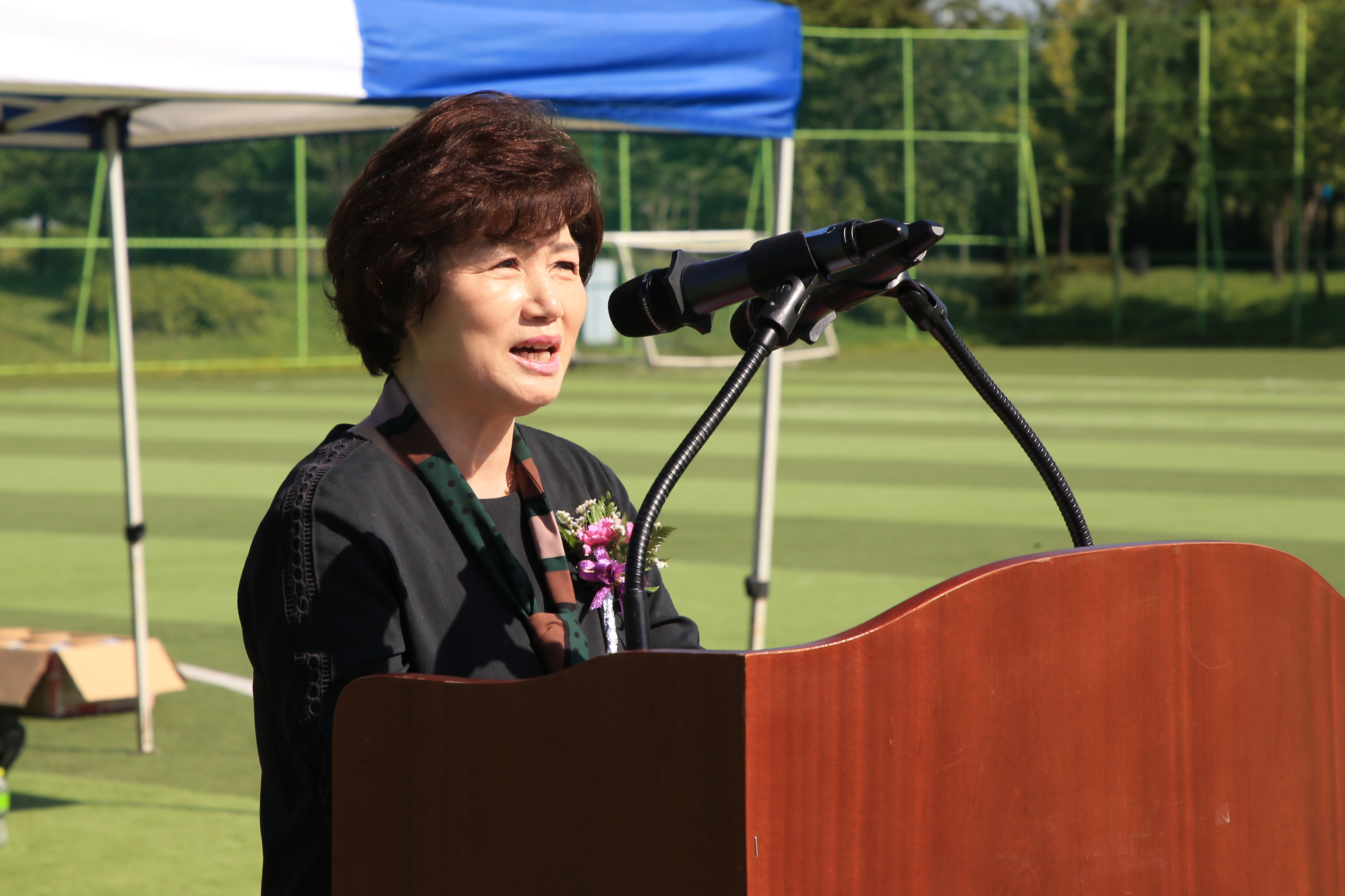 김동희 의장, 부천시협회장기 축구대회 개회식 참석 - 1