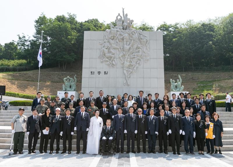 최성운 의장, 제69회 현충일 추념식에서 순국선열 넋 기려 - 3