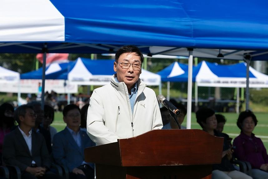 김병전 의장, 한국노총 부천김포지역지부 노동가족 체육대회 참석 - 1