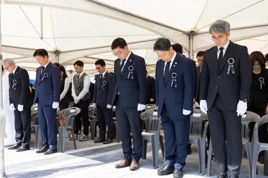 김병전 의장, 제70회 현충일 추념식 참석 - 2