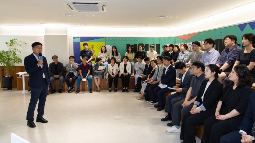 김병전 의장, 오정청년공간 개소식 참석 - 1