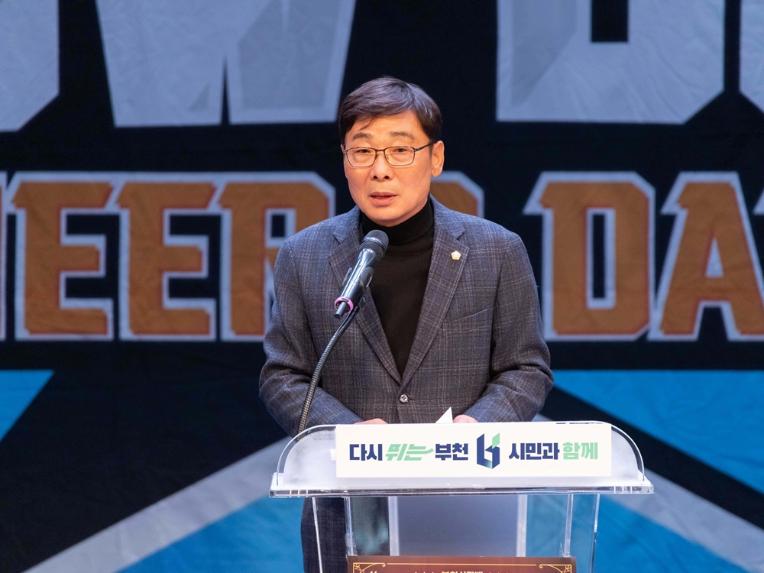 김병전 의장, 전국 치어&댄스 페스티벌서 참가 선수단 응원 - 1