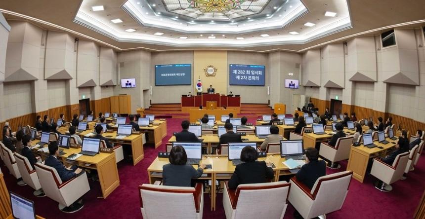 부천시의회, 제282회 임시회 마쳐…15건 안건 처리 - 1