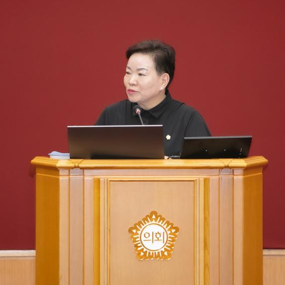 부천시의회 구점자 의원,  제282회 임시회 시정질문 진행 - 1