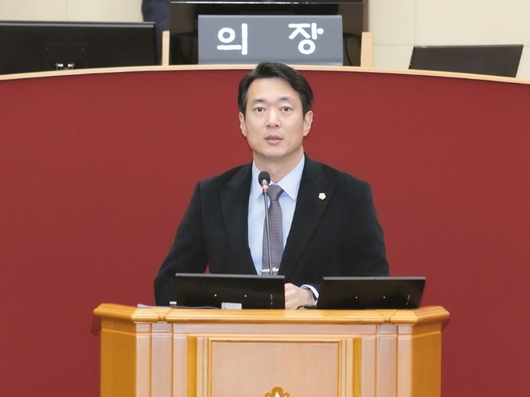 부천시의회 정창곤 의원,  제282회 임시회 시정질문 진행 - 1